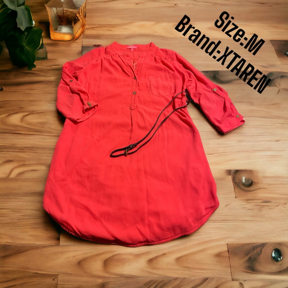 Women’s XTAREN Blouse with Belt Size Medium